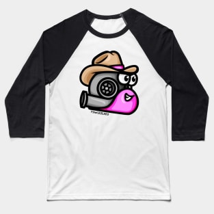 Turbo snail - Yeet-Haw (Light Pink) Baseball T-Shirt